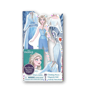 Disney Frozen 2 ELSA Story Book Puzzles Games Magnetic Doll 10 Clothing Pieces