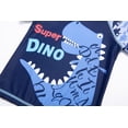 thumbnail image 4 of BONVERANO Baby Boys Two-Pieces Swimsuit, Rashguard Set with UPF 50+ Sun Protection（Super Dino 18-24months）, 4 of 8