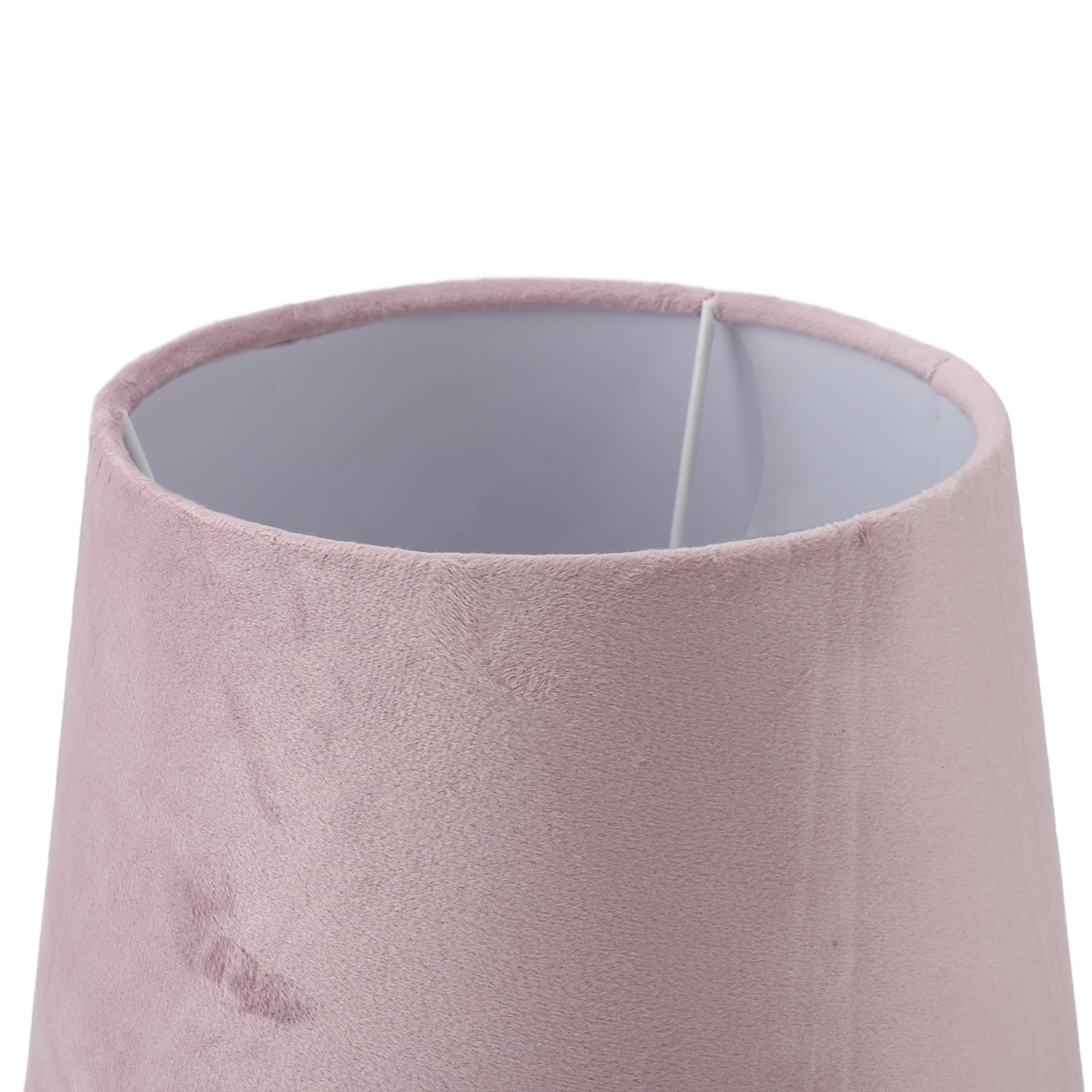 Riousery Fabric Conical Lamp Shade for Table Floor Light, E27 E14 Dual Use Hand Crafted, Purple, 8.5 inches / 21.5 cm Bottom