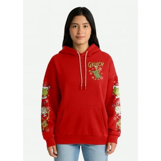 No Boundaries Two Way Zip Up Hoodie Sweater, Lightweight, Women's