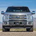 thumbnail image 4 of Ford F-150 Platinum Black Carbon Fiber Texture Graphic UV Metal License Plate, 4 of 5