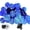 Blue, variant on Outdoor Ball String Lights, 12m 100LED Crystal Globe Fairy String Lights Solar Bubble Ball String Lights Waterproof for Garden
