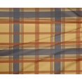thumbnail image 4 of oneOone Polyester Lycra Yellow Fabric Madras Check Craft Projects Decor Fabric Printed By The Yard 56 Inch Wide, 4 of 4