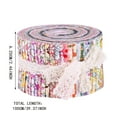 thumbnail image 2 of Quilting Strips for Sewing and Patchwork Projects - Assorted Fabric Bundles with Floral Designs 36PCS, 2 of 6