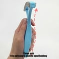 thumbnail image 4 of Pet Supplies Pet Comb Plastic Double-sided Hair Remover Shaving Tool Dog Hair Remover Pet Hair Removal Brush, 4 of 8