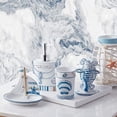 thumbnail image 1 of Sweet Home Collection Juegos de accesorios de baño Colecciones únicas Moderno Clásico Contemporáneo Decorativo Hermosos diseños Bañera y ducha D cor, 4 piezas, Vida en la playa Sweet Home Collectio NA, 1 of 1
