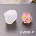 thumbnail image 3 of GENEMA 8 Shapes DIY Playing Dice Mold Faceted Cube Round Dice Mold Crystal Resin Mold Kit Dice Digital Game Dice Silicone Mould, 3 of 18