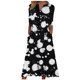 thumbnail image 2 of ICHUANYI Clearance Fashion Women Summer Printing Causal V-Neck Button Short Sleeve Vacation Pockets Dress(White, L) ICHUANYI WER2023081405270, 2 of 5