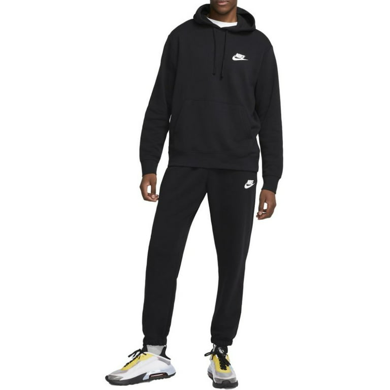 pintar becerro Independencia Nike Men's Jogger Set 2-Piece Fleece Athletic Jogger Pants and Hoodie  Tracksuit, Black, M - Walmart.com