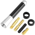 thumbnail image 1 of Car Antenna(Silver，8cm), Carbon Fiber Screw Radio Short Antenna for Universal Car Modification, 1 of 5