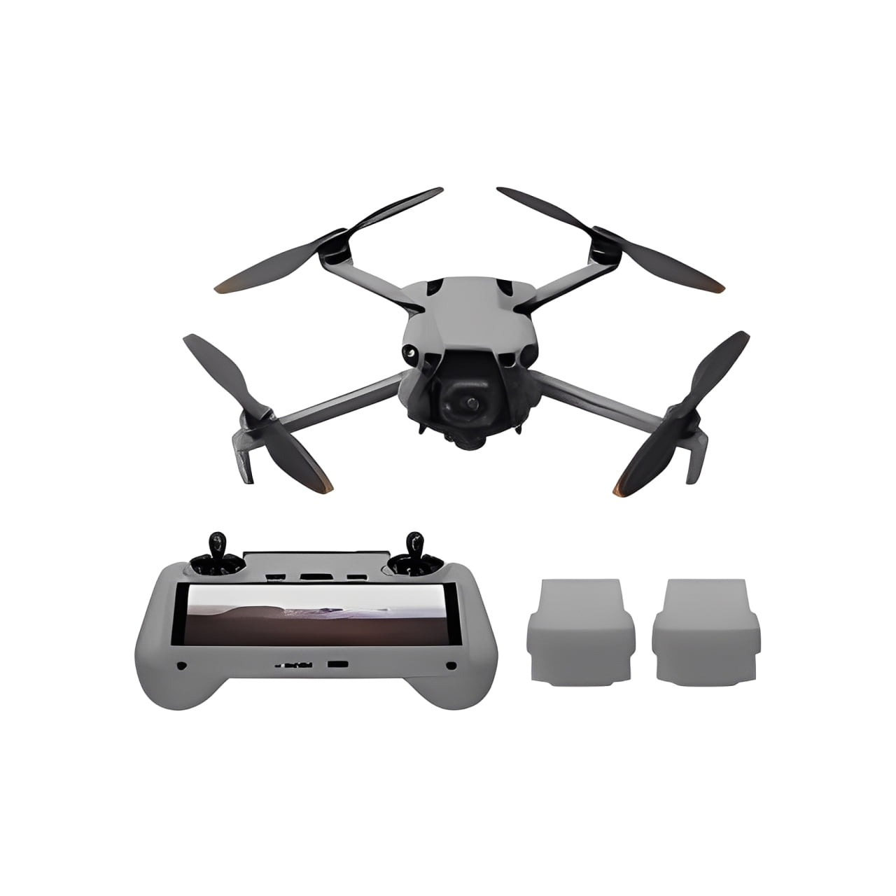 DJI Mini5 Pro HD Aerial Photography Drone Omnidirectional Obstacle Avoidance System 20km Video Transmission Range 40-Minute Extended Flight Time Screen-Equipped Remote Controller Includes 3 Batteries