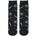 thumbnail image 4 of Cool Socks Novelty Crew Socks Men's Women's, Weedies, Graphic Print, Large, 4 of 5