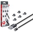 thumbnail image 1 of Black Universal Type C/Micro Magnetic Charge Cable (6 Interchange Pcs) [Armor3], 1 of 1