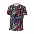 thumbnail image 5 of T Shirt For Men Sports Mushroom Foray T-Shirts Trending Colorful Mushrooms Beach Tees O Neck Street, 5 of 7