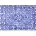 thumbnail image 1 of Ahgly Company Indoor Rectangle Medallion Blue Traditional Area Rugs, 8' x 10', 1 of 4
