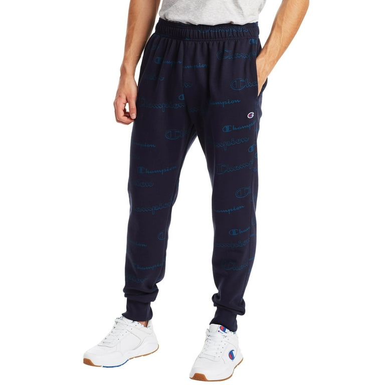 Champion Men s Powerblend AOP Jogger Walmart