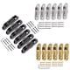 thumbnail image 5 of 19 piezas de sillines individuales para guitarra eléctrica, cordal con tornillo y llaves Negro, 5 of 9