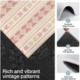 thumbnail image 3 of Pink Geometric Striped Pattern Kitchen Rugs Sets Of 3,Kitchen Runner Rugs Non Skid Washable,Decorative Kitchen Floor Mats for Kitchen,Sink,Laundry,17"x30"+ 17"x47" + 17"x59", 3 of 6