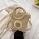 thumbnail image 4 of Bolso Bandolera Bonito bolso cruzado con diseño de girasol, bolso tejido informal para mujer, bolso de playa para mujer (beige) Tmvgtek Para Estrenar, 4 of 9