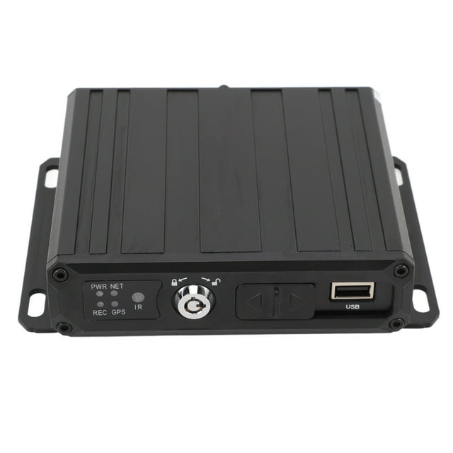 Backup Camera Video Switcher, 4 Channel Parking Camera Video Splitter 4 Input 1 Output DC12V/24V 1080P AHD Backup Camera Image Switch Combiner Box for RV Buses Truck