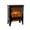 15"Black, variant on 15" Electric Fireplace, Fireplace Heater w/Realistic Flame, Remote, Timer, Freestanding Fireplace w/Adjustable Brightness, Thermostat, Overheating Protection, 1500W, Blue
