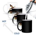 thumbnail image 4 of 3drose, Gentleman Ocelot Cartoon, 11oz Magic Transforming Mug, 4 of 7