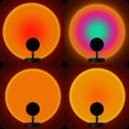 thumbnail image 4 of Lámpara de pie de proyección al atardecer JAMW Cristal engrosado Rotación 180 grados Rojo atardecer, 4 of 5
