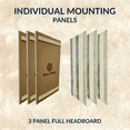 thumbnail image 6 of Barn Walls Solid Wood Headboard, Full Size Farmhouse Heritage, 6 of 9