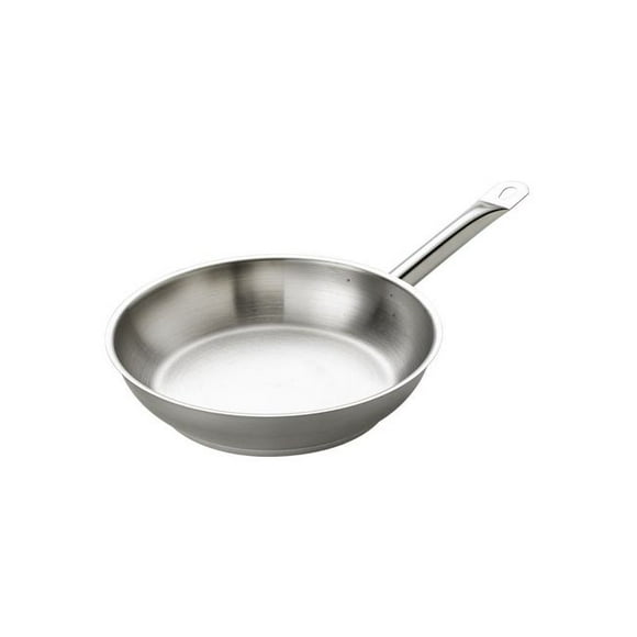 Browne Thermalloy Stainless Steel Natural Finish Standard Fry Pan, 8 x 1.5 in