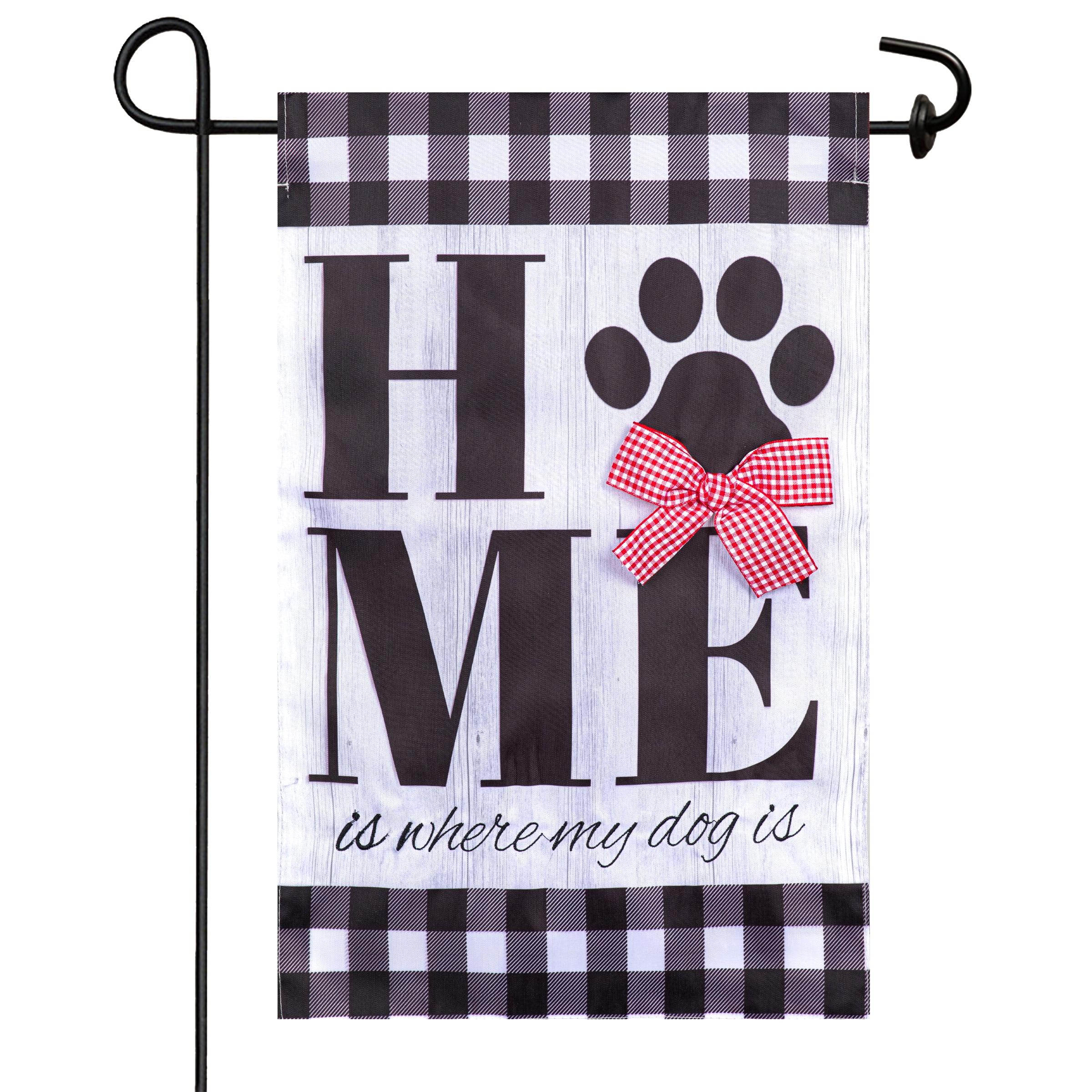 Meadow Creek 11.5" x 18" Spring Paw Home Outdoor Yard Flag
