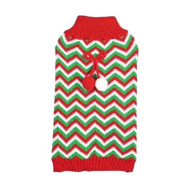 Dsscvnef Pet Sweater in Classic Red & Green Color Block With Snowflake Bowtie & Round Neck for Comfortable Christmas Celebrations Pet Clothes Rack Small Pet Clothes Hangers Metal
