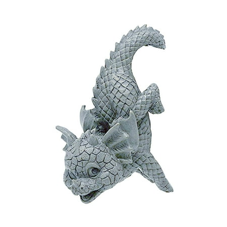

Innovative Resin Dragon Pendant Cartoon Animal Hanging Cup Garden Home Potted Creative Hanging Crafts Decorations for Bedroom Stained Glass Birds Small Chandelier Replacement with Hook Cups for Party