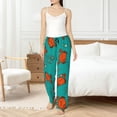 thumbnail image 4 of Balery Colorful Crab Pantalones de pijama para mujer, pijamas ultraligeros, pantalones de estar por casa-3X-Large, 4 of 6