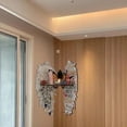 thumbnail image 2 of AngelWings Wall Mounted Corner Shelf Wooden Floating Corner Shelves Floating Shelves for Wall Corner Shelf Wall Mounted, 2 of 6