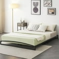 thumbnail image 4 of Royalbelle 6 Inch Low Profile Queen Size Bed Frame,Heavy Duty Metal Platform Bedframe,Mattress Foundation with Steel Slat Support,No Box Spring Needed,Easy Assembly,Noise Free,Black, 4 of 7
