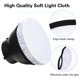 thumbnail image 2 of 10Pack 7 inches/180mm Soft White Diffuser Sock, Softens The Light Output, Perfect for Studio Strobe Reflector, Portrait, Product Photography and Video Shooting, 2 of 5