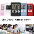 thumbnail image 2 of Temporizador digital de cocina Welling Thin, cuenta regresiva del tiempo de cocina, reloj despertador, herramienta para hornear pizza, 2 of 8