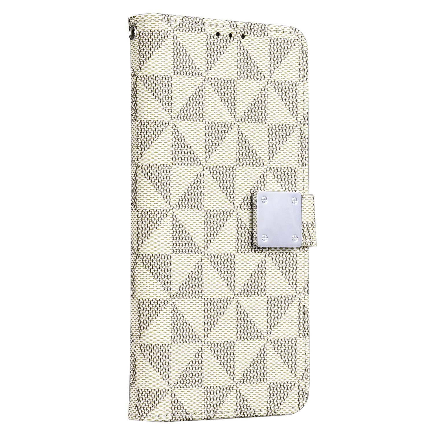 Stylish Triangle Wallet Case for iPhone 17 Pro - Yellow