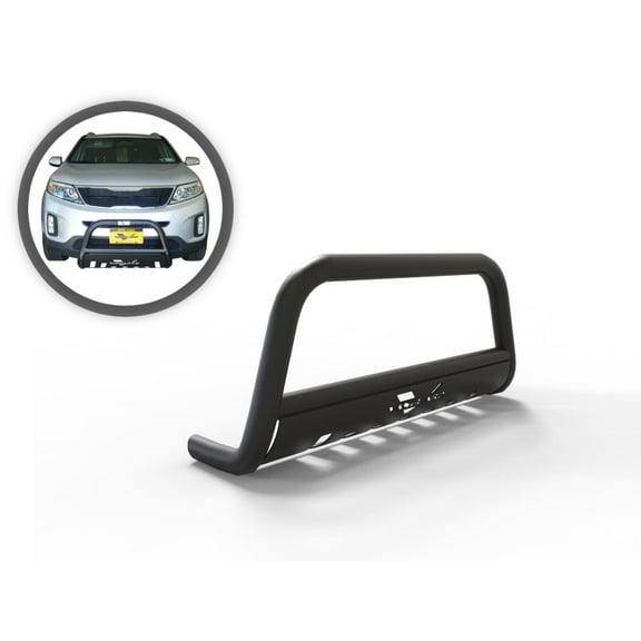 Vanguard VGUBG-1304-2363BK Black Powdercoat Wide Bull Bar | Compatible with 21-22 Sorento / 19-22 Santa Fe