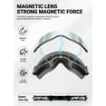 thumbnail image 3 of KAPVOE Magnetic Ski Goggles Snowboard Goggles for Men Women Snow Glasses OTG Anti Fog 1OO% UV Protection, 3 of 6