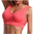 thumbnail image 6 of Women's Sports Bras 3-Pack Sports Bra Without Wire Free Support Yoga Running Vest Underwears Sports Bra Multicolor1 XL, 6 of 8