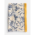 thumbnail image 2 of Scenario Women's Woven Oblong Printed Scarf, Yellow, 2 of 3