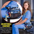 thumbnail image 4 of Nurse Fanny Pack Multi Compartment Waist Organizer Tool Bag Healthcare, 4 of 5