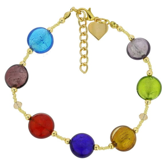 GlassOfVenice Murano Glass Beatrice Bracelet - Multicolor