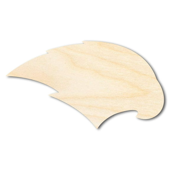 Unfinished Wood Hawk Mascot Shape 24" / 1/2"