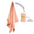 thumbnail image 2 of MinxNY High Performance Beach Towel Super-Absorbent Fast Drying Lightweight - Coral Heather, 2 of 2