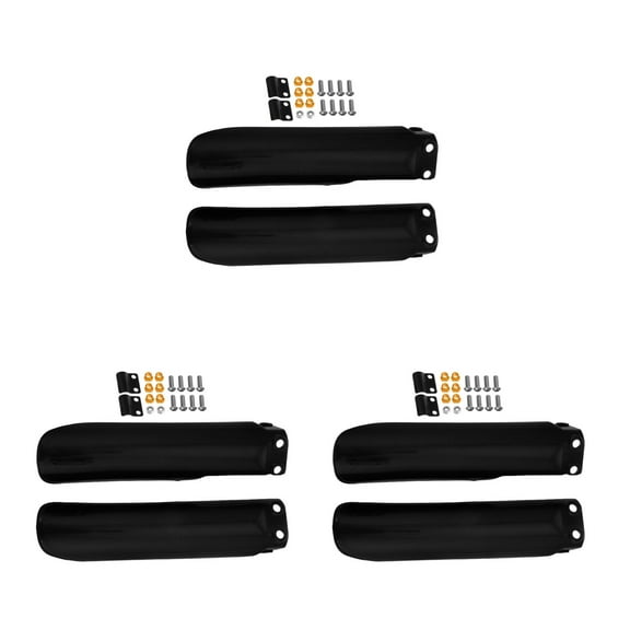 Hemoton 3pcs Front Fork Guard Covers Protector Motorcycle Dirt Bikes Suspension Protection Front Fork Cap Protector Replacement