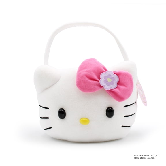 Hello Kitty Plush Easter Basket