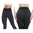 thumbnail image 3 of Leggings Levanta Glúteos para Mujer, Control de Abdomen, Entrenamiento, Yoga, Cintura Alta, de Gimnasio. Negro XXL, 3 of 6