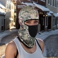 thumbnail image 5 of Unique Bargains 1 Pc Snake Pattern Balaclava Face Mask Dark Green, 5 of 5